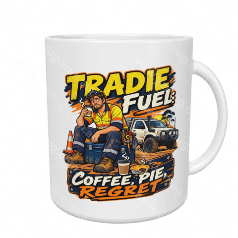 Tradie Fuel: Coffee, Pie, Regret