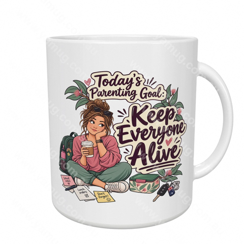 Today's Parenting Goal: Keep Everyone Alive