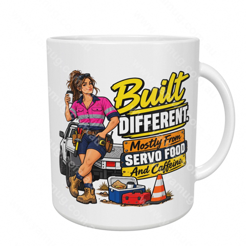 Built Different. Mostly From Servo Food And Caffeine.