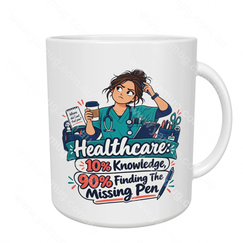 Healthcare: 10% Knowledge, 90% Finding The Missing Pen