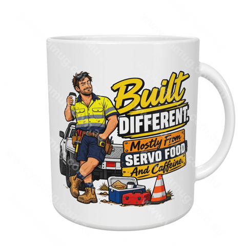Built Different. Mostly From Servo Food And Caffeine.
